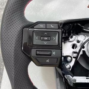 Modification du volant en cuir de Fiber de carbone pour <span class=keywords><strong>Toyota</strong></span> <span class=keywords><strong>Corolla</strong></span> LC300 Hilux Fortuner Land Cruise <span class=keywords><strong>GR</strong></span> volant de voiture - Product Image 3