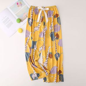 <span class=keywords><strong>Pantaloni</strong></span> lunghi da donna stampa allentata <span class=keywords><strong>vita</strong></span> elastica popeline gamba larga <span class=keywords><strong>pantaloni</strong></span> sottili abbigliamento moda per ragazze <span class=keywords><strong>pantaloni</strong></span> lunghi Casual <span class=keywords><strong>taglie</strong></span> <span class=keywords><strong>forti</strong></span> - Product Image 5