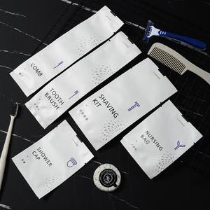 Kit dentaire jetable biodégradable écologique pour hôtels de luxe peigne de bonnet de douche portable et recyclable pour voyage - Product Image 2