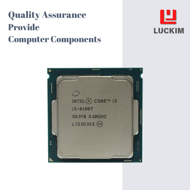 I3-8100T 4-Core 4-Thread Desktop CPU 3.10GHz 6MB Cache FCLGA1151 35W