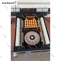 Amplificateur de puissance 4 canaux MT-8000 avec écran, nouveau design, 3U, 4CH*1500W, 104 circuits intégrés, 32 condensateurs, amplificateur audio professionnel pour KTV/spectacles/événements