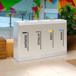 Oem thiết kế hiện đại Thùng rác <span class=keywords><strong>bin</strong></span> sảnh khách sạn phân loại 4 ngăn rác tái chế <span class=keywords><strong>bin</strong></span> - Product Image 2