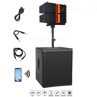 Sistema de Sonido Line Array de 5000 Vatios con Altavoz de 18 Pulgadas 1.1 para Conciertos y Escenarios de Audio Profesional, Bocina para Iglesias
