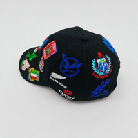 Gorra de Béisbol Premium con Bordado Completo, Logotipo Personalizado al por Mayor, Gorra Snapback con Bordado 3D en Toda la Superficie, Gorra Trucker Promocional para Correr