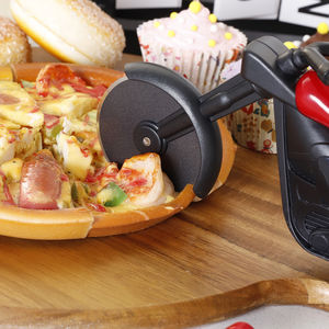 ที่ตัดพิซซ่ารูปทรงมอเตอร์ไซค์แบบปรับแต่งได้ ทำจากสแตนเลส ใช้สำหรับตัดพิซซ่า แพนเค้ก และวาฟเฟิล - Product Image 5