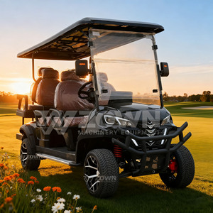 Carrito de Golf Eléctrico de 6 Plazas Directo de Fábrica, Batería de Litio de 48V, Motor Potente, Homologado para Circular por la Calle, para Servicio de Transporte en Hoteles - Product Image 6