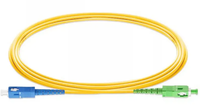 Kabel Patch Fiber Optik LC/UPC-LC/APC SM G652D/G657A1/A2 Kustom untuk Penggunaan Dalam Ruangan Single Mode 2.0mm 3.0mm SC/LC/FC FTTH PVC/LSZH 1