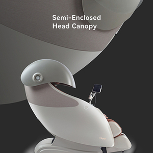 Poltrona massaggiante in pelle Full Body a gravità Zero 41 programmi intelligenti con regolazione automatica del rilevamento del dolore - Product Image 4