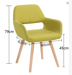 Meglio moderno tessuto di lino <span class=keywords><strong>sedie</strong></span> da pranzo <span class=keywords><strong>in</strong></span> <span class=keywords><strong>legno</strong></span> nordico colorato sedia da pranzo <span class=keywords><strong>per</strong></span> la <span class=keywords><strong>cucina</strong></span> di casa - Product Image 6