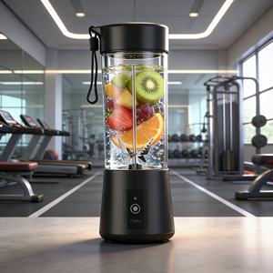 Mixeur portable sans BPA, de qualité alimentaire, silencieux, robuste, 400 ml, rechargeable par USB, pour voiture et extérieur, broyeur de glace - Product Image 3