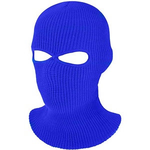 Venta al por mayor 2 Agujero máscara de cara completa otoño y el invierno de la moto de la motocicleta balaclava máscara de esquí transpirable - Product Image 2