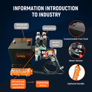 Unidad de Potencia Hidráulica de Alta Presión de 1.2kw 1.5kw, Unidad Hidráulica de Salida Simultánea de Una Sola Estación de 16mpa - Product Image 5