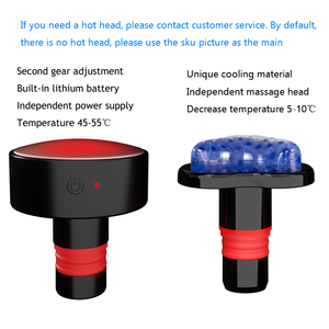 Pistola de Masaje de Alta Potencia Eveekon, Pistola de Percusión para Tejidos Profundos, Masajeador Corporal Vibratorio de Mano, Masajeador Corporal con Calor y Frío - Product Image 3