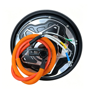 Motor de Cubo Traseiro Yuande 3000W 72V IP65 à Prova d'Água com Ímã Permanente Sem Escovas para Bicicletas Elétricas 800RPM - Product Image 3