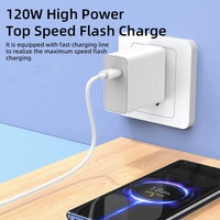 Chargeur USB Super Rapide 120W 67W 33W Câble 6A Chargeur Rapide Adaptateur Secteur pour Téléphone Xiaomi