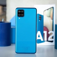 Teléfono Celular Android de Segunda Mano Original Usado A12 32GB 2 Sim Desbloqueado para Samsung A12