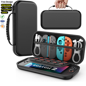 Fashion Custom Logo Hard Shell EVA Game Controller Storage <strong>Case</strong> <strong>for</strong> <strong>Nintendo</strong> <strong>Switch</strong> 2 OLED Protective Shockproof PlayStation Bag - Product Image 1