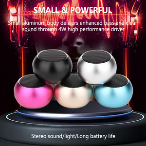 Mini haut-parleur portable sans fil 5.0 IPX5 étanche 2025 avec EZCast pour le home cinéma et l'extérieur - Son riche 3W Prise en charge de la carte TF - Product Image 2