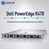 Nouvelle plateforme de serveur en rack pour l'informatique en nuage et les charges de travail virtualisées Dell PowerEdge R470 Serveur en rack 1U