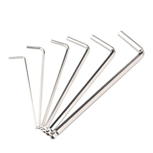 Jeu de clés Allen Jingtai Chengsheng 0,9-8 mm métriques chromées en forme de L pour vis hexagonales internes - Product Image 2