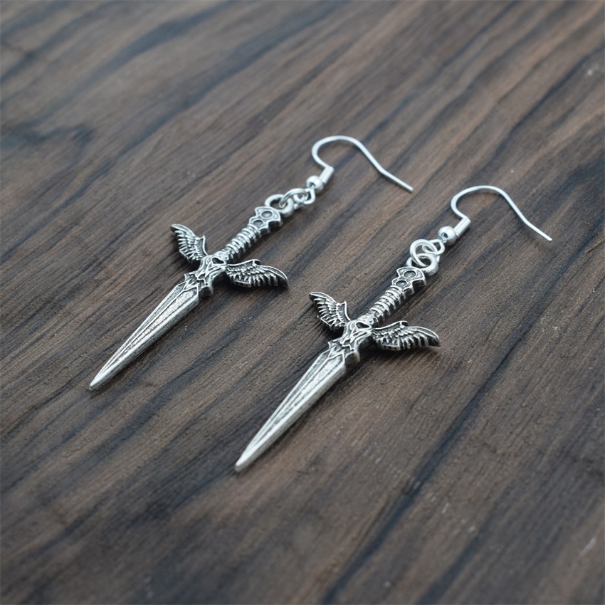 Pendientes Cuervo Gótico Mujer - Top Ventas Recomendado