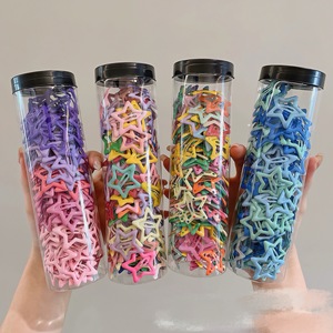 30 stuks elegante sterhaarspelden voor meisjes, kleine metalen klauwclips, hoogwaardige schoolaccessoires - Product Image 2