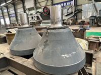 Manteau de concasseur à cône PYD 2200 de 2800 kg |   Pièces de rechange directes de la fonderie pour un coût par tonne inférieur