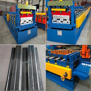 AVITA 자동 금속 데크 롤 성형 기계 타일 산업용 강철 데크 바닥 롤포밍 건물 사용 기어 베어링 - Product Image 4