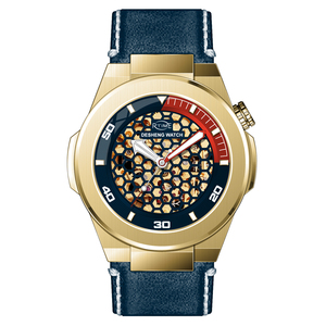 Miyota-Reloj de pulsera mecánico de acero inoxidable para hombre, con 21 joyas, movimiento automático, correa de cuero genuino - Product Image 4
