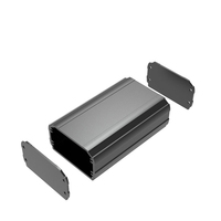 73*42mm Boîtier en aluminium anodisé Boîtier électronique en métal Boîtier de batterie Boîtier PCB Boîte de jonction
