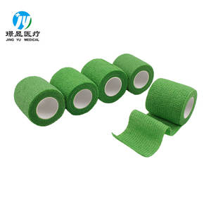 Bandage Cohésif Auto-Adhésif Élastique Facile à Déchirer, Vente <span class=keywords><strong>en</strong></span> Gros, Personnalisé, <span class=keywords><strong>pour</strong></span> Usage Médical et Vétérinaire - Product Image 4