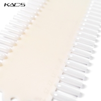Palette de 48 échantillons de vernis gel en plastique pour présentation de couleurs, carte d'affichage pour nail art, faux ongles, tableau de pratique de manucure - Vente en gros