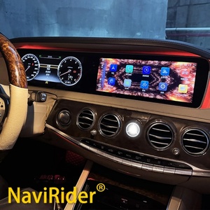 หน้าจอแอนดรอยด์ขนาด 12.3 นิ้ว สำหรับรถยนต์เมอร์เซเดสเบนซ์ S Class W222 ปี 2014-2017 พร้อมระบบนำทาง GPS วิทยุ CarPlay Android Auto หน้าจอสัมผัส มัลติมีเดีย - Product Image 1