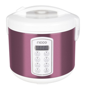 Olla Eléctrica Multifuncional Digital <span class=keywords><strong>Ricco</strong></span> de Alta Calidad, 700W, 1.8 Litros, para Cocinar Arroz - Product Image 4