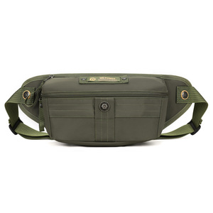 Sac banane homme personnalisé avec logo, sacoche de moto étanche pour activités de plein air, sac à bandoulière portable pour le sport - Product Image 4