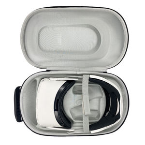 Étui de transport rigide pour Meta/<span class=keywords><strong>Oculus</strong></span> pour casque de réalité virtuelle tout-en-un Quest 2 et contrôleurs tactiles - Product Image 1