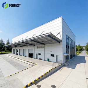 Estructura de Acero Industrial Escalable para Parques Industriales de Gran Altura, Taller, Almacén, Solución de Construcción Sostenible - Product Image 1