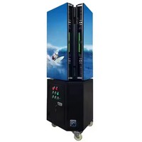 Nuevo Modelo HW-21S Remolque Móvil con Pantalla LED P3.91, Pantalla LED para Exteriores, Publicidad, Cartelera Móvil