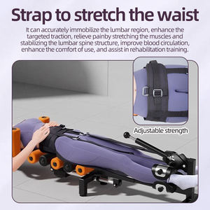 เครื่องดึงคอและหลังแบบ 45 องศา - อุปกรณ์ดึงและแก้ไขกระดูกสันหลังระดับมืออาชีพสำหรับใช้ในบ้าน พร้อมสายรัด - Product Image 5