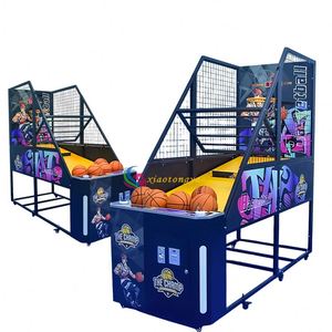 Máquina de Baloncesto Arcade Comercial de Venta Directa de Fábrica con Puntuación Electrónica, Idioma Inglés, 110V/220V, Color Personalizable - Product Image 4