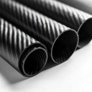 El tubo de fibra de carbono más popular de alta calidad, moldeado de fibra de carbono, tubo de fibra de carbono ligero de sarga 3k de 50mm - Product Image 2
