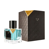 Boîte d'emballage de parfum de luxe gaufré UV personnalisé avec doublure en éponge de stratification mate en papier enduit à fermeture magnétique pour montres