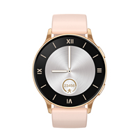 Smartwatch Moderno Lumegi con Schermo AMOLED HD a Colori da 1,32 Pollici, Compatibile con Android, Rilevamento Ossigeno e Pressione Sanguigna, per Donne