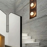 Papan Semen PU 600x1200mm Tahan Air Tahan Api Tahan UV untuk Dekorasi Dinding Interior Eksterior Vila