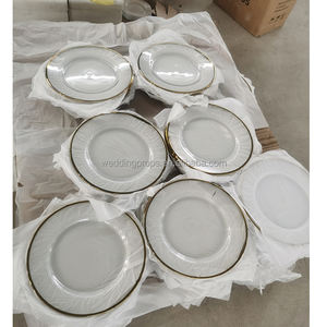 Royal Dinning-placas de carga de plástico plateado, de lujo - Product Image 1