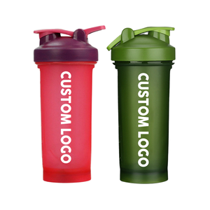 कारखाने थोक कस्टम लोगो 400 मिलीलीटर 600 मिलीलीटर प्लास्टिक, शेकर बोतल लीक के लिए पानी की खेल शैली के लिए पानी की बोतल - Product Image 6