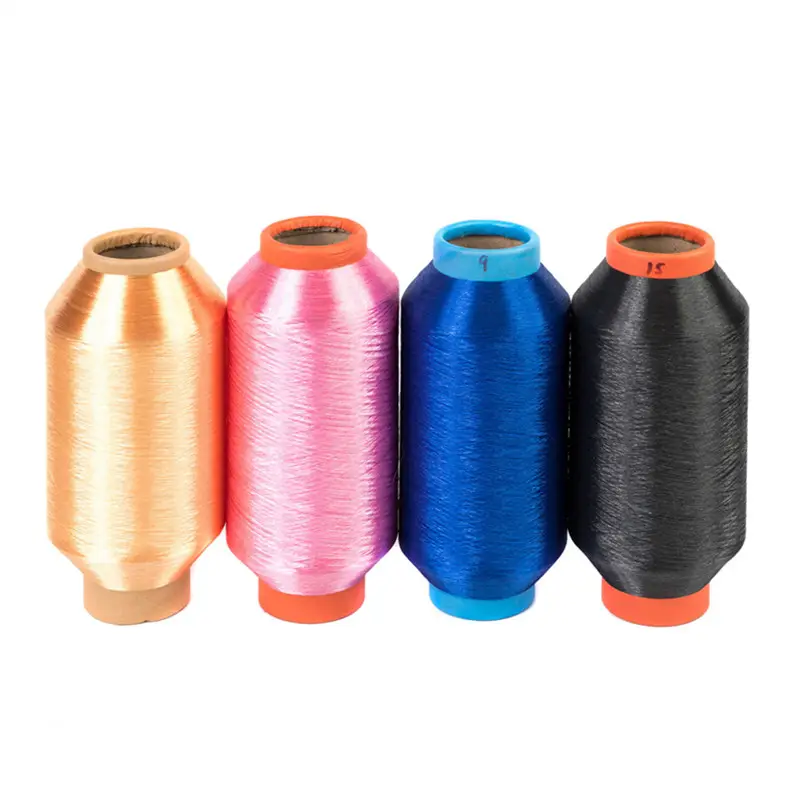 Colors Bright 20/1 20 denier 100% polyamide nylon 6 20d monofilament yarn 20d 1f for embroidery