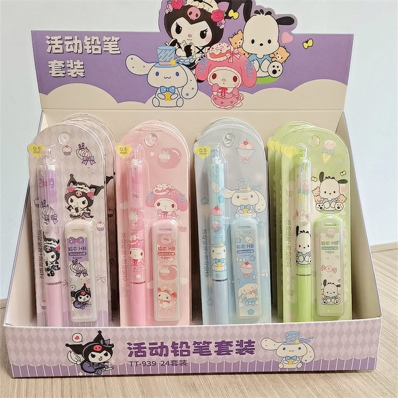 Мультяшный Карандаш Для активности, свинцовый автоматический карандаш, набор карандашей для письма для студентов