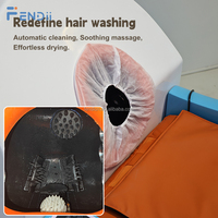 Station de lavage automatique électrique de cheveux de lit de shampooing pour l'usage de salon