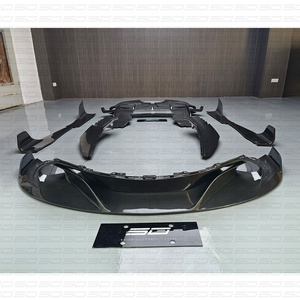 Kit carrozzeria in fibra di carbonio a secco reale stile RY aggiornato anni 720 per accessori auto McLa <span class=keywords><strong>ren</strong></span> 720S - Product Image 2